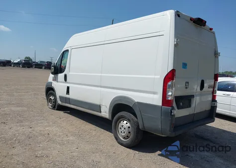 2018 Ram Promaster 1500 High Roof 136 Wb z USA, uszkodzony, nr VIN 3C6TRVBG8JE140422